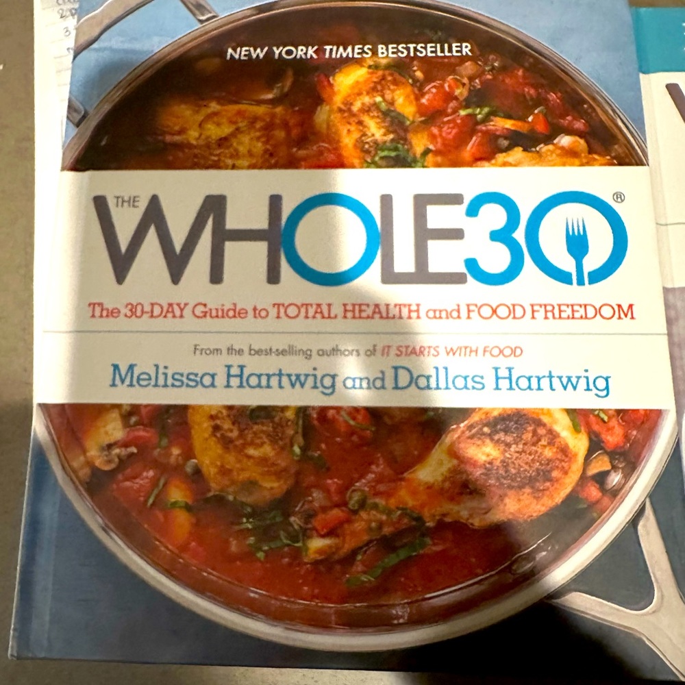 Whole 30 cook books